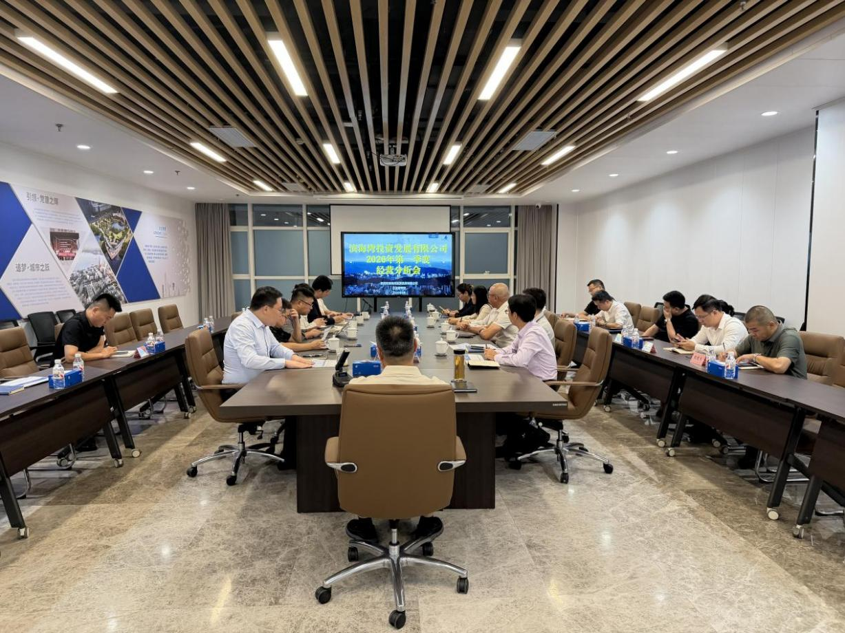 锚定目标攻坚 聚力提质增效 &mdash;滨海湾投资发展公司召开2026年 一季度经营分析会